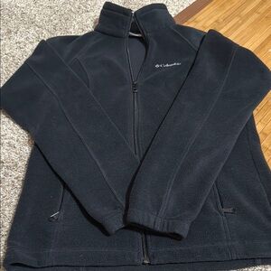 Columbia Midnight Black Fleece Jacket